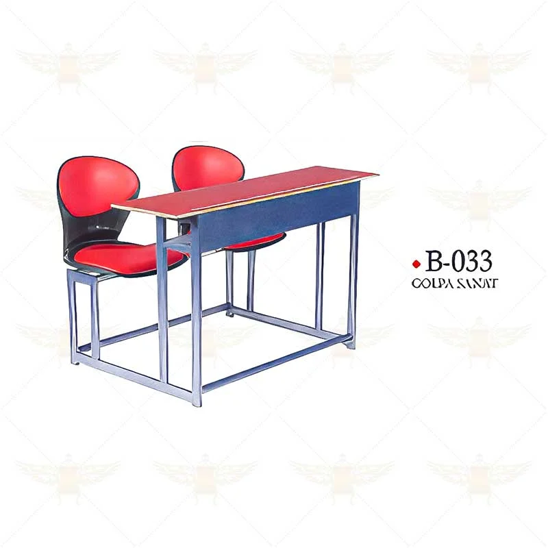میز و صندلی متصل دونفره B_033